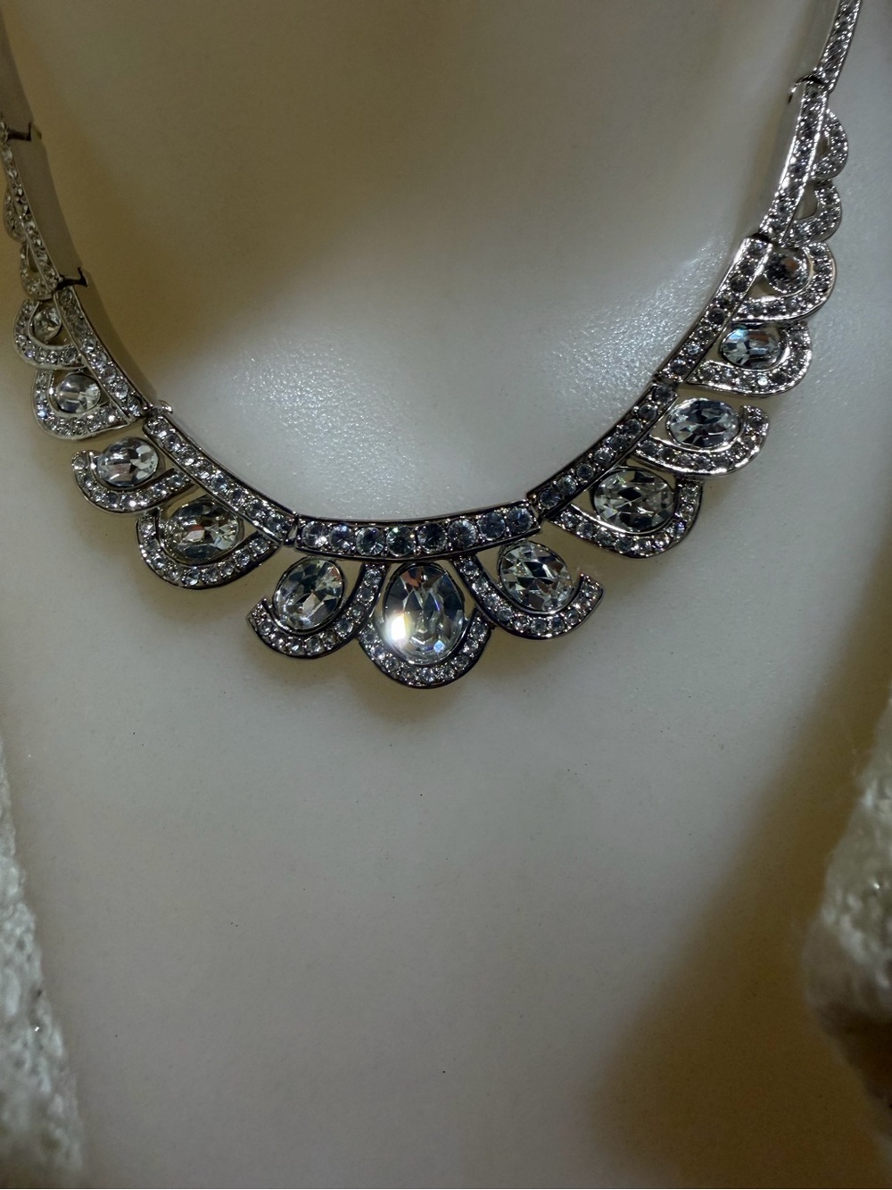 Vintage Monet Crystal Necklace
